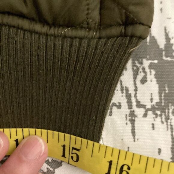 PrAna Women's Diva Varsity Quilted Long Sleeve Sherpa Lined Full Zip Jacket Size - Picture 13 of 16